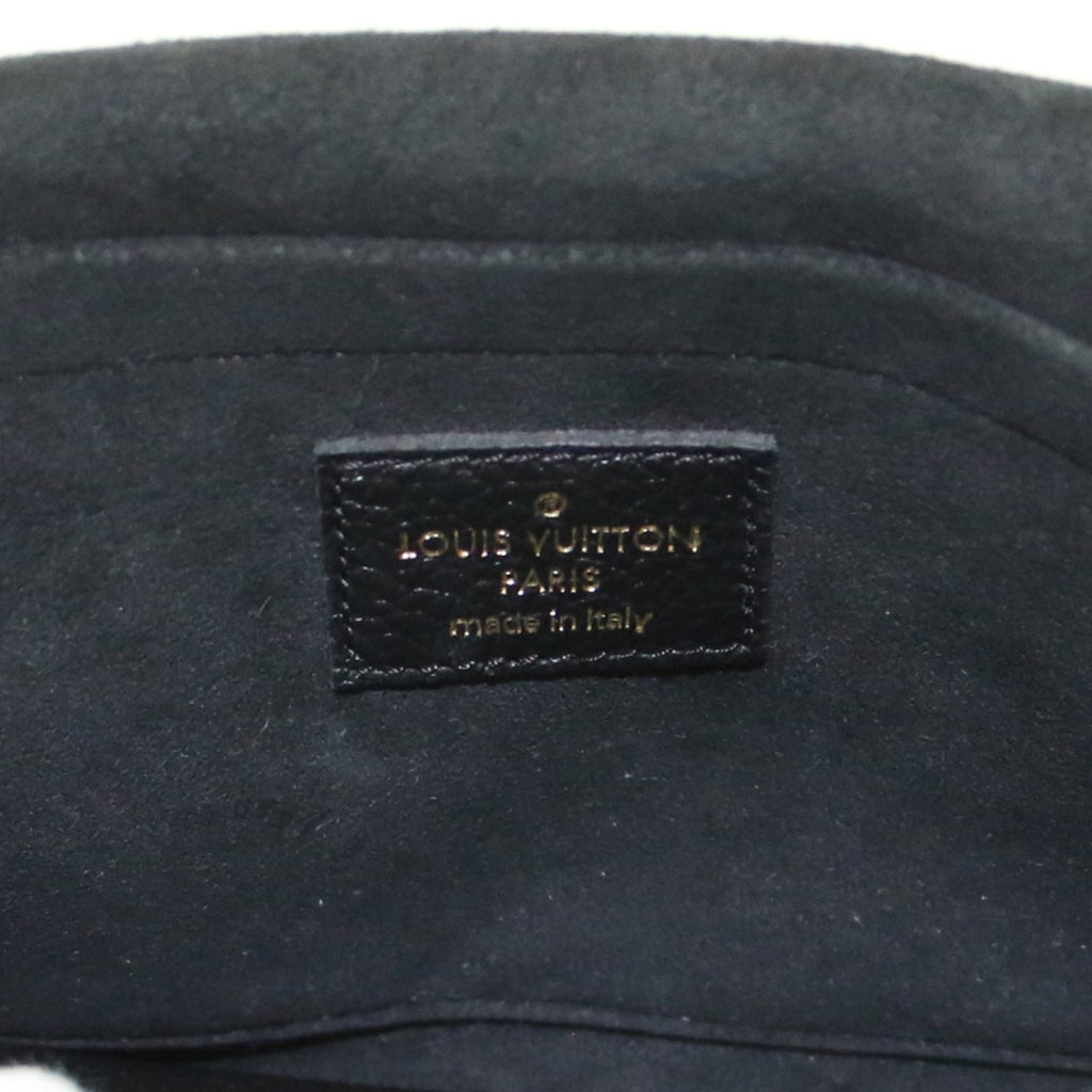 Louis Vuitton Black Monogram Empreinte Pochette Shoulder Bag (Pre-Owned)