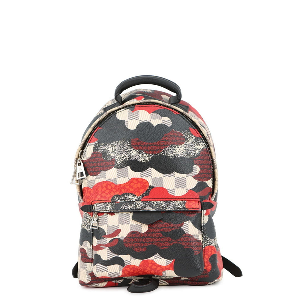 Louis Vuitton Damier Azur Multi-Color Noir Damier Azur Backpack (Pre-Owned)