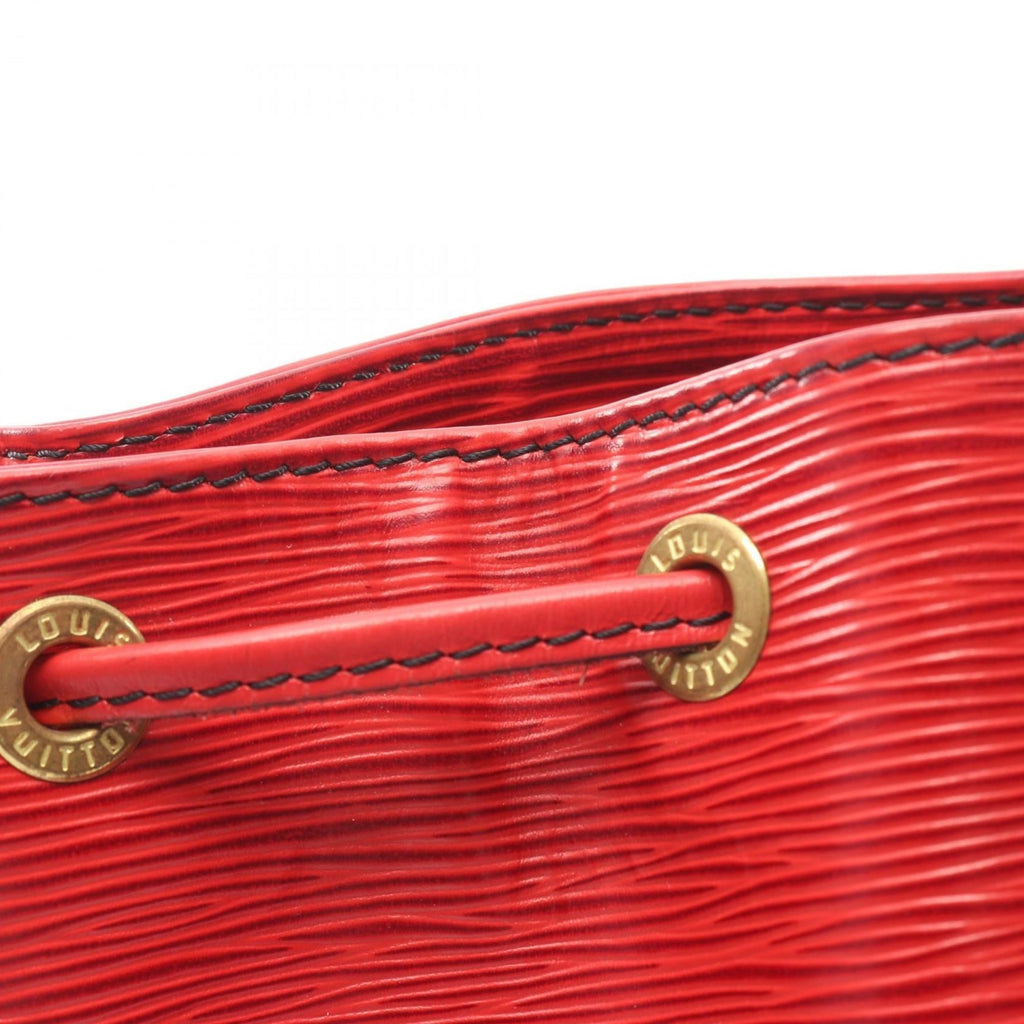 Louis Vuitton Red Color Epi Leather Shoulder Bag (Pre-Owned)