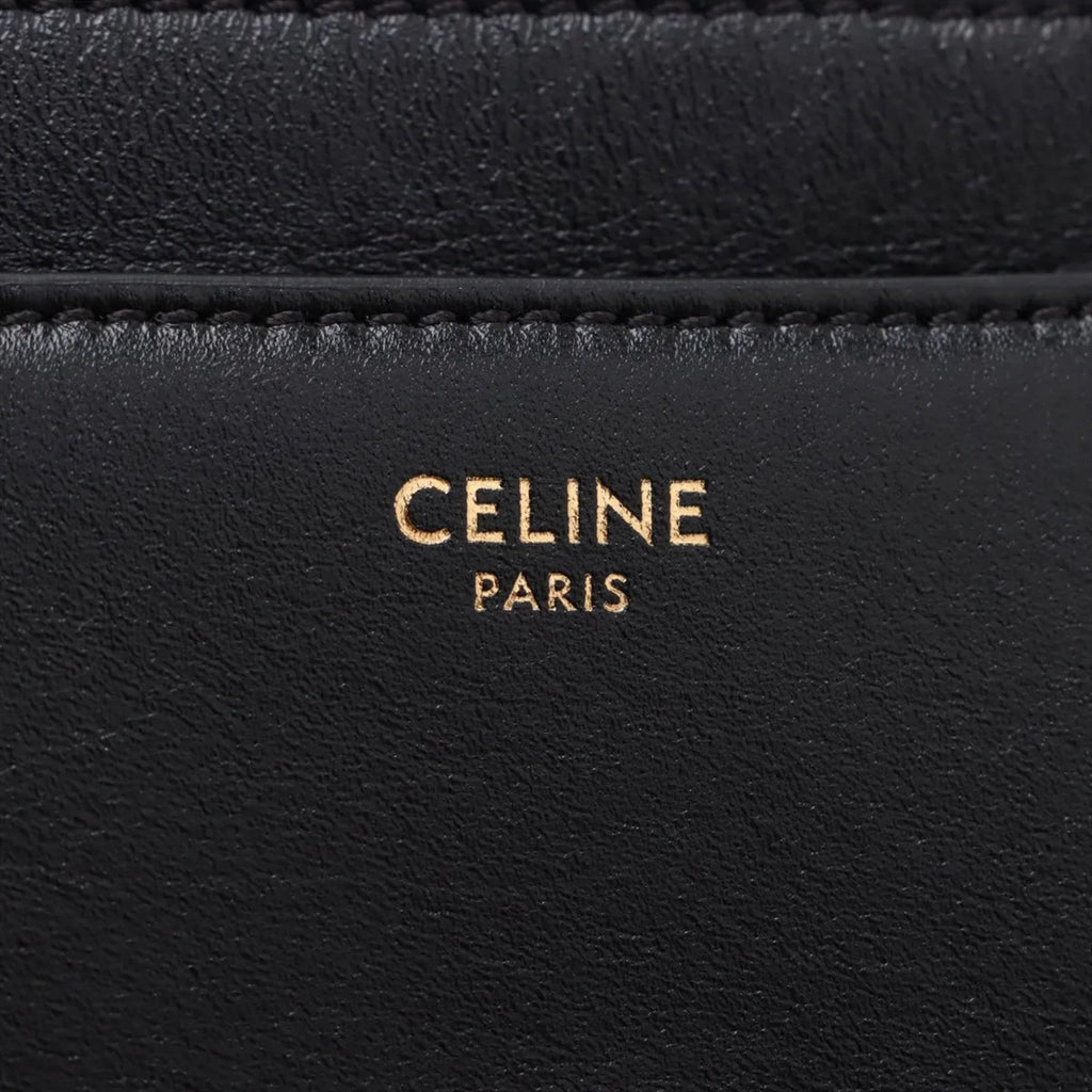 Celine Black Leather Shoulder Bag (Pre-Owned)
