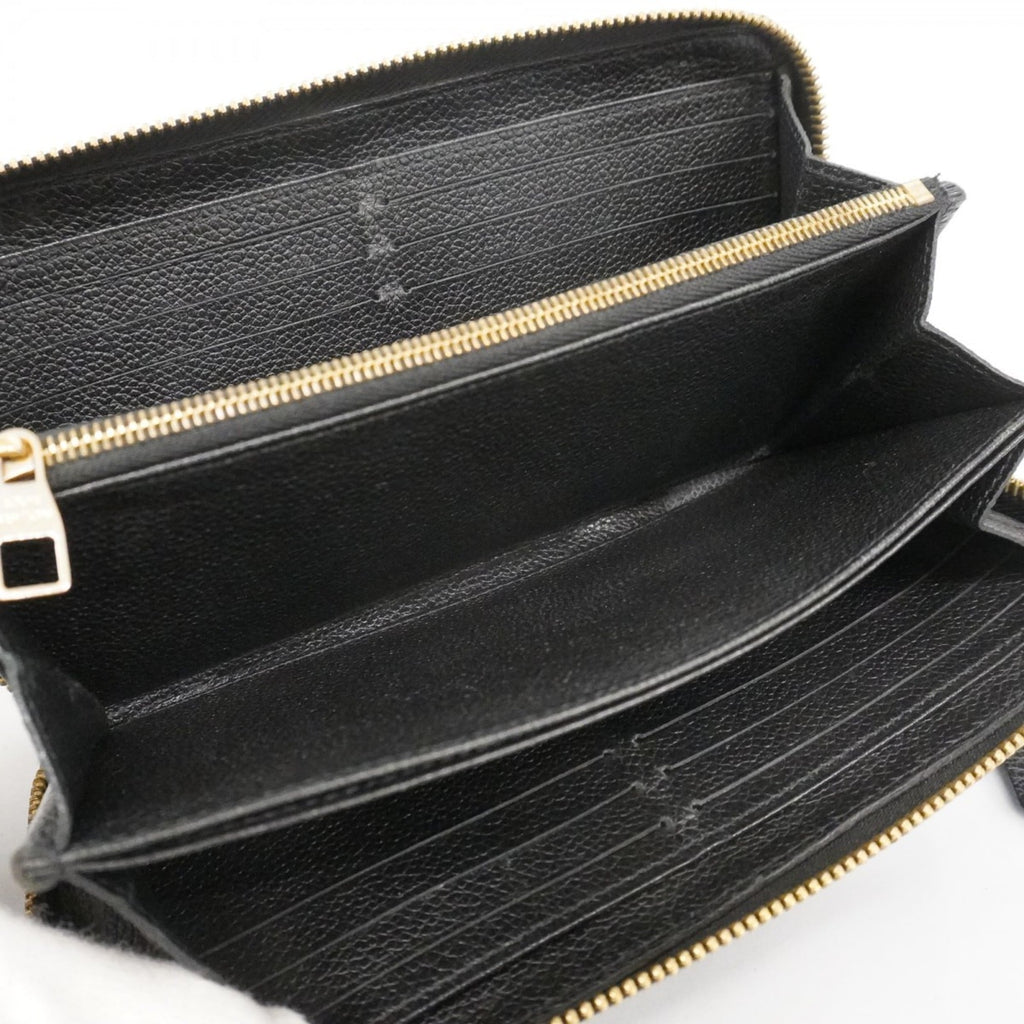Louis Vuitton Noir Long Wallet (Bi-Fold) (Pre-Owned)