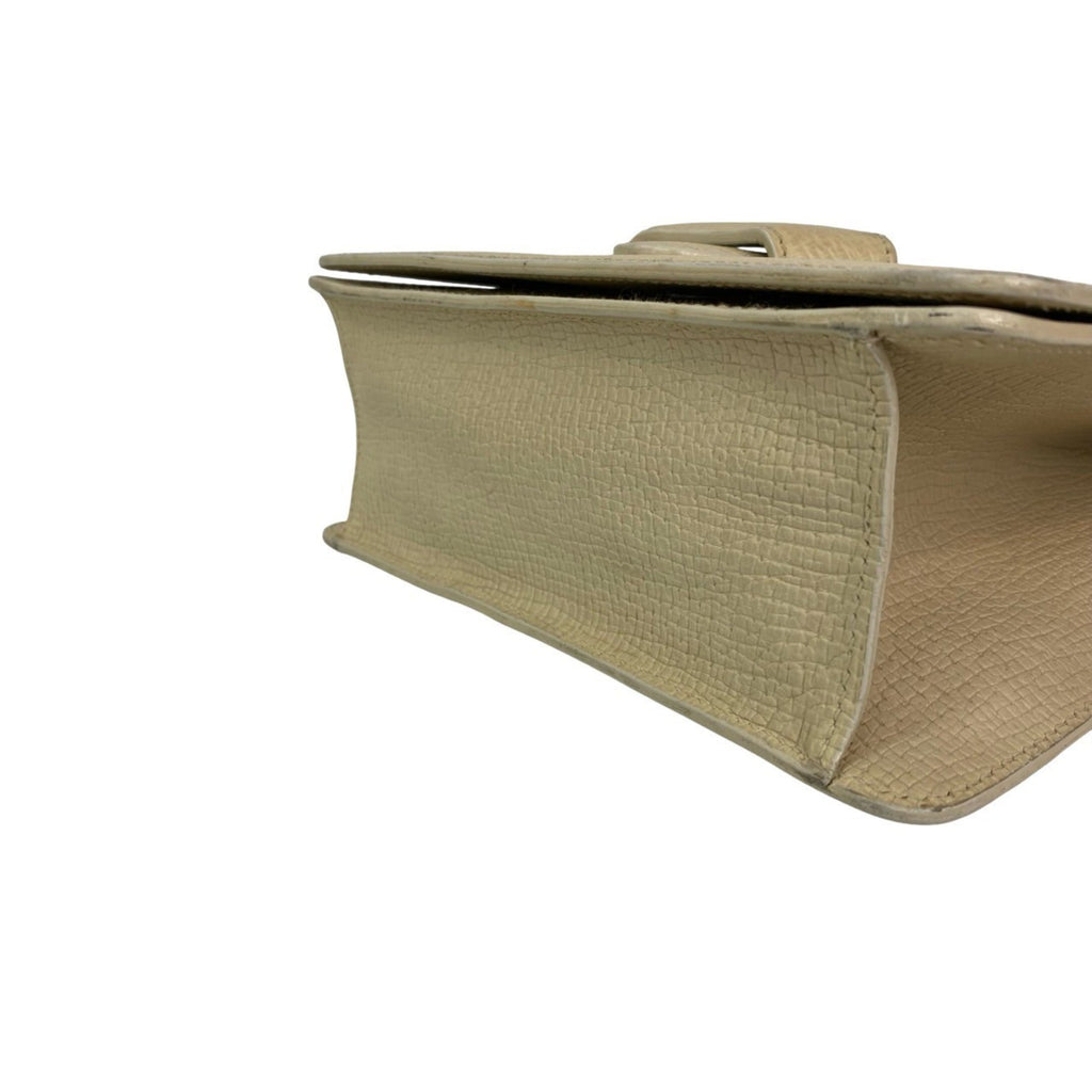 Loewe Beige Leather Handbag Shoulder Bag (Pre-Owned)