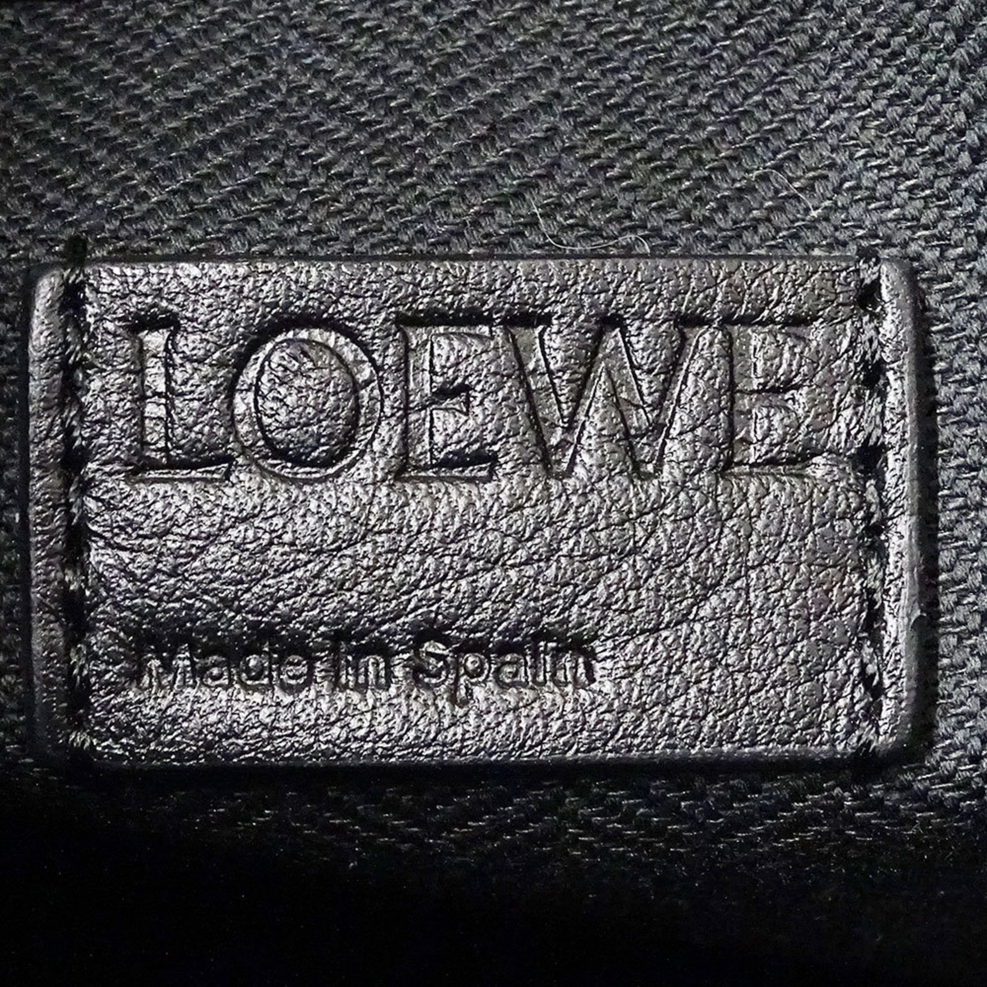 Loewe Black Leather Tote Bag (Pre-Owned)