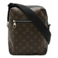 Louis Vuitton Monogram Black Brown Monogram Leather Shoulder Bag (Pre-Owned)