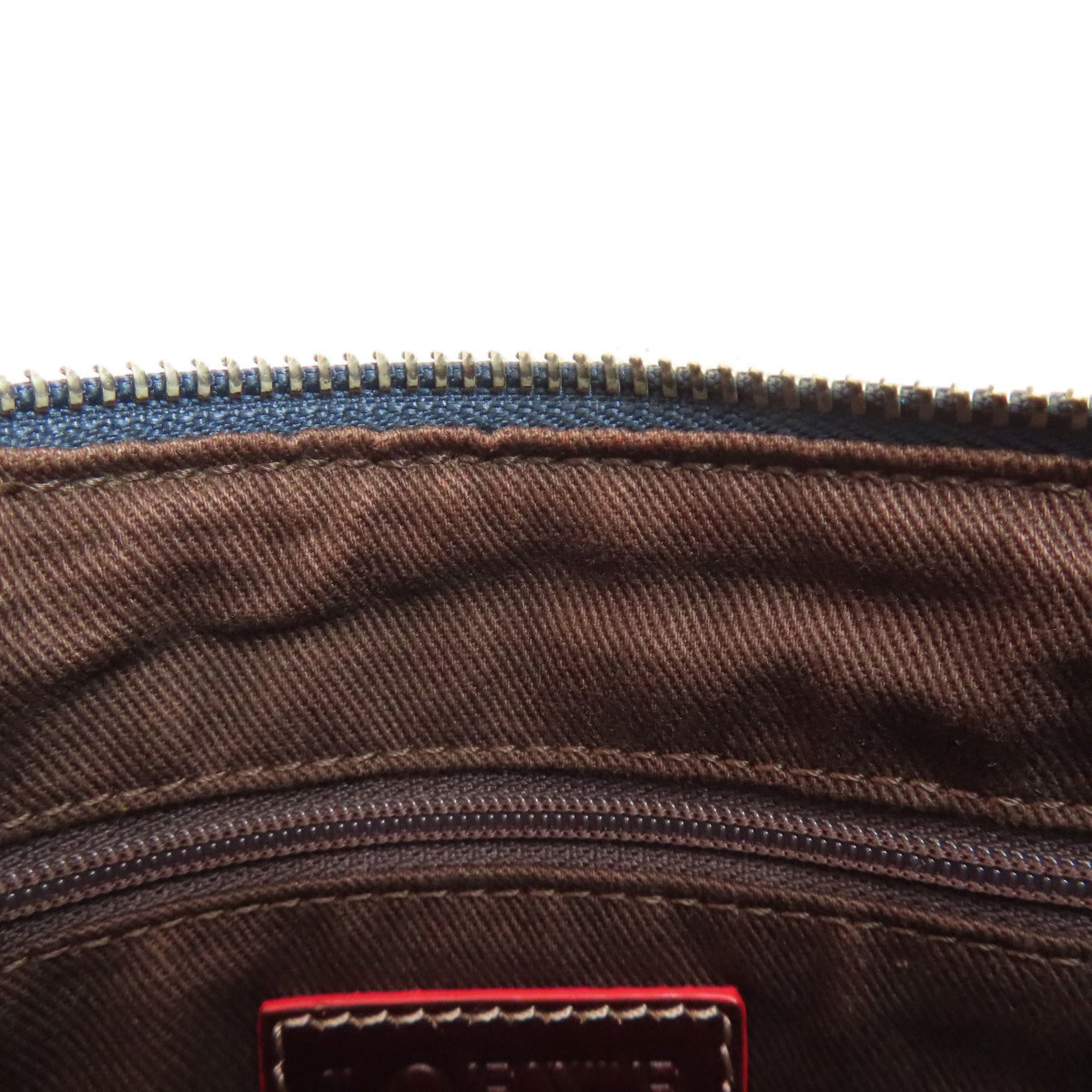 Loewe Blue Canvas Shoulder Bag (Pre-Owned)