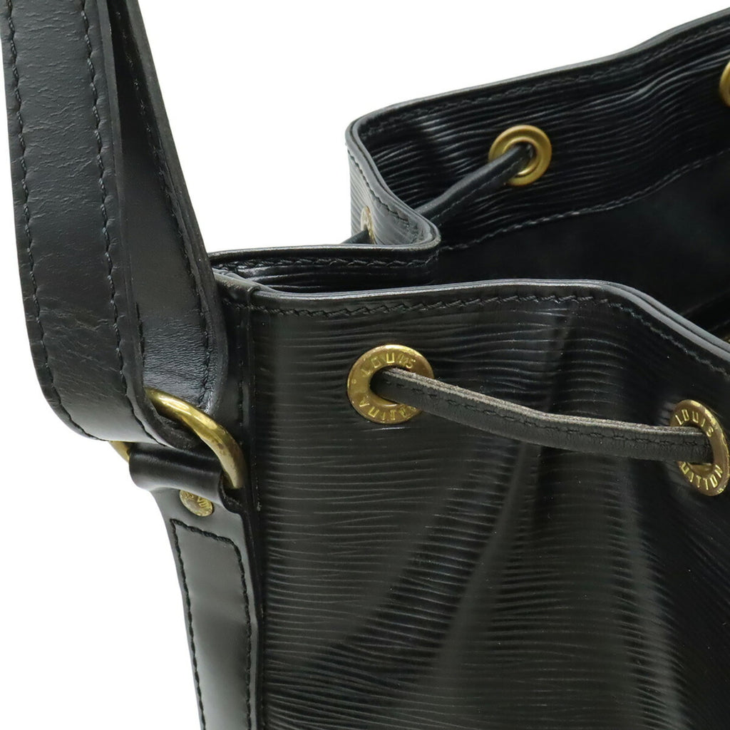 Louis Vuitton Black Noir Epi Leather Shoulder Bag (Pre-Owned)