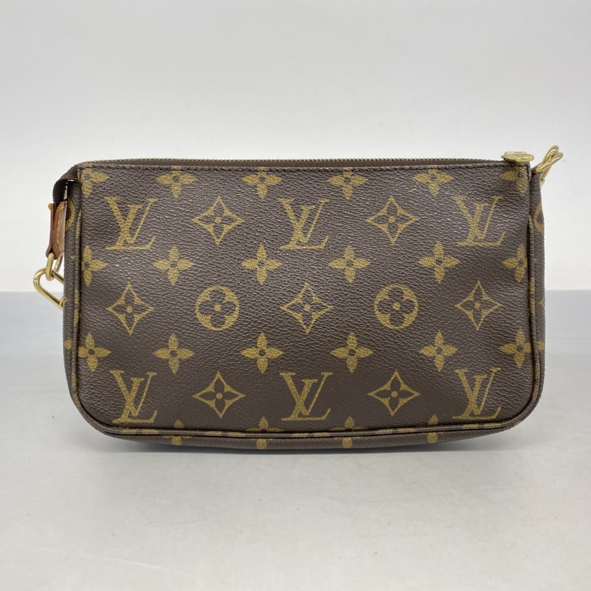 Louis Vuitton Brown Pouch (Pre-Owned)