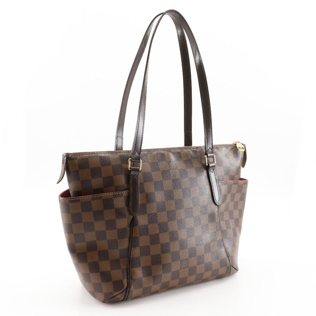 Louis Vuitton Damier Brown Damier Canvas Tote Bag (Pre-Owned)