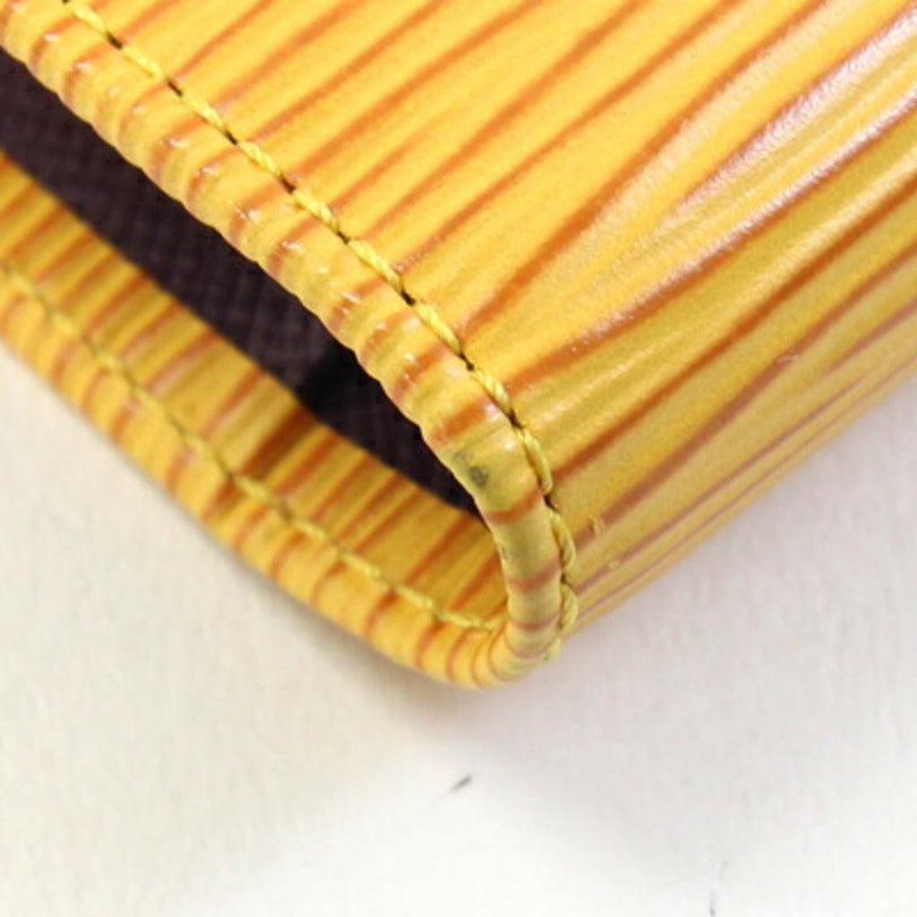 Louis Vuitton Yellow Epi Leather Long Wallet (Bi-Fold) (Pre-Owned)