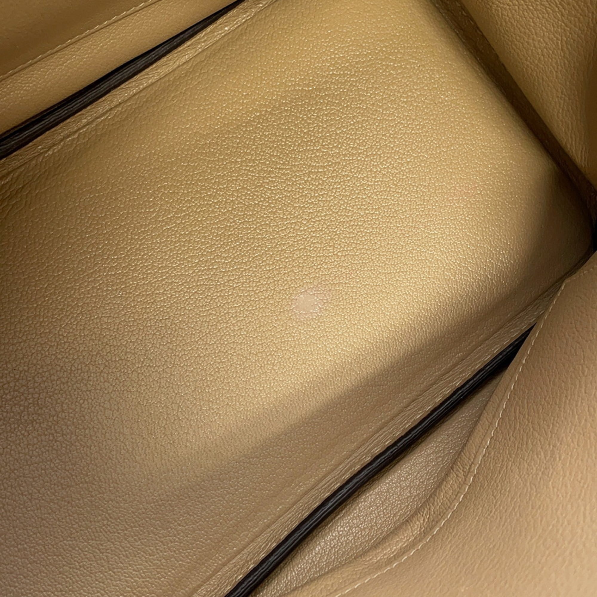 Hermes Birkin Gold Togo Leather Handbag (Pre-Owned)