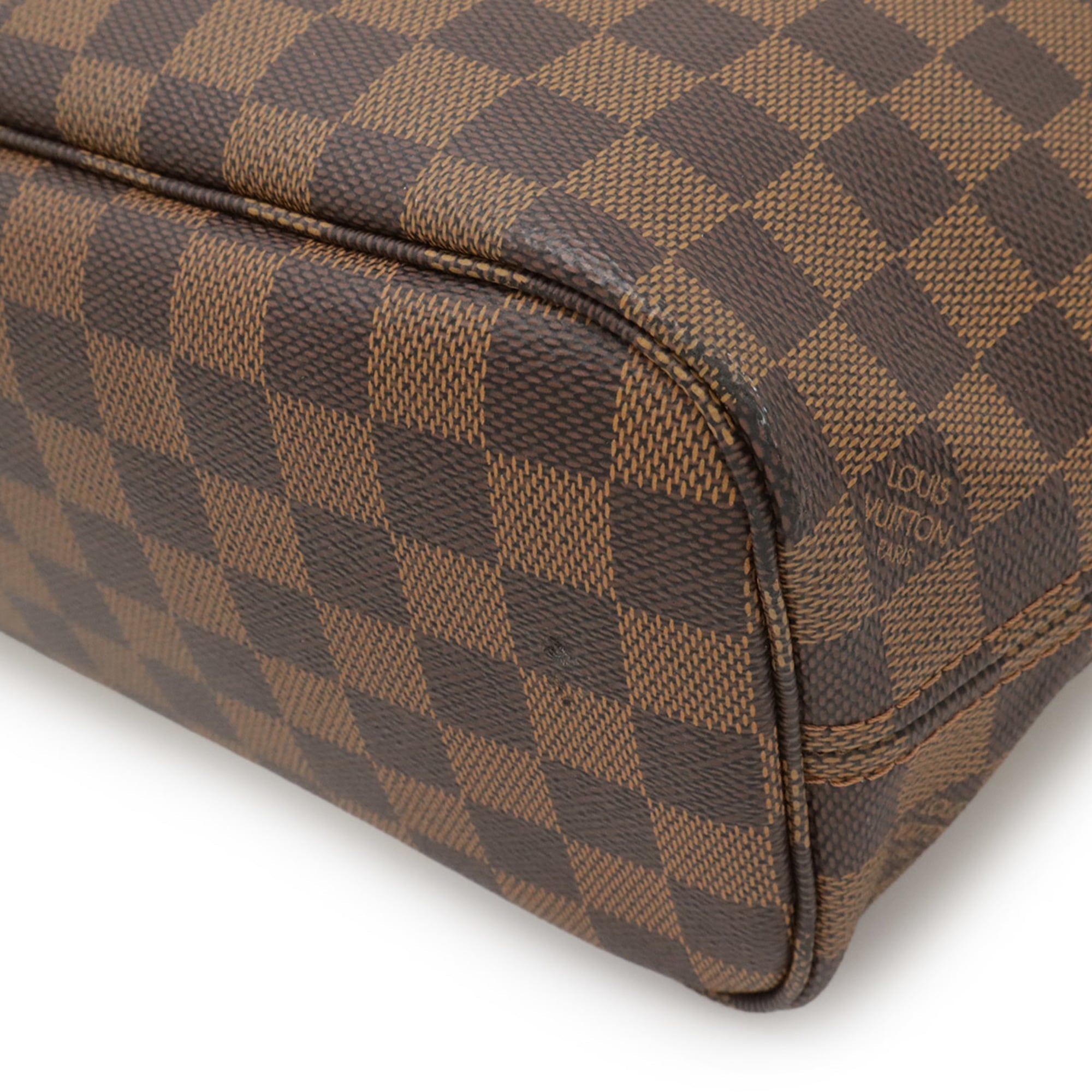 Louis Vuitton Damier Brown Pvc Handbag Shoulder Bag Tote Bag (Pre-Owned)