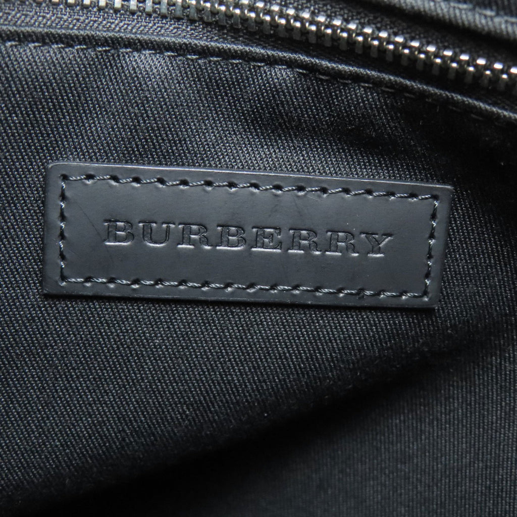Burberry Black Blue Pvc Shoulder Bag (Pre-Owned)