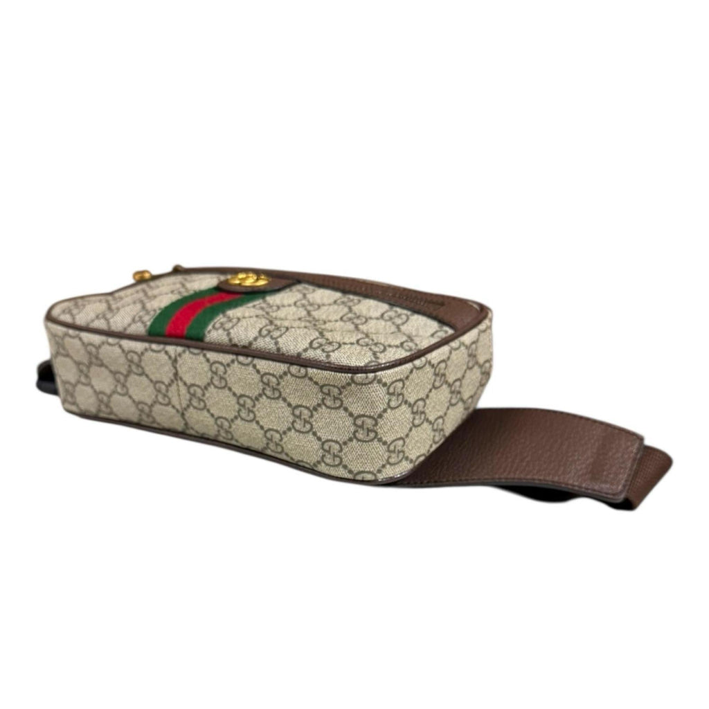 Gucci Beige Gg Supreme Sling Bag (Pre-Owned)