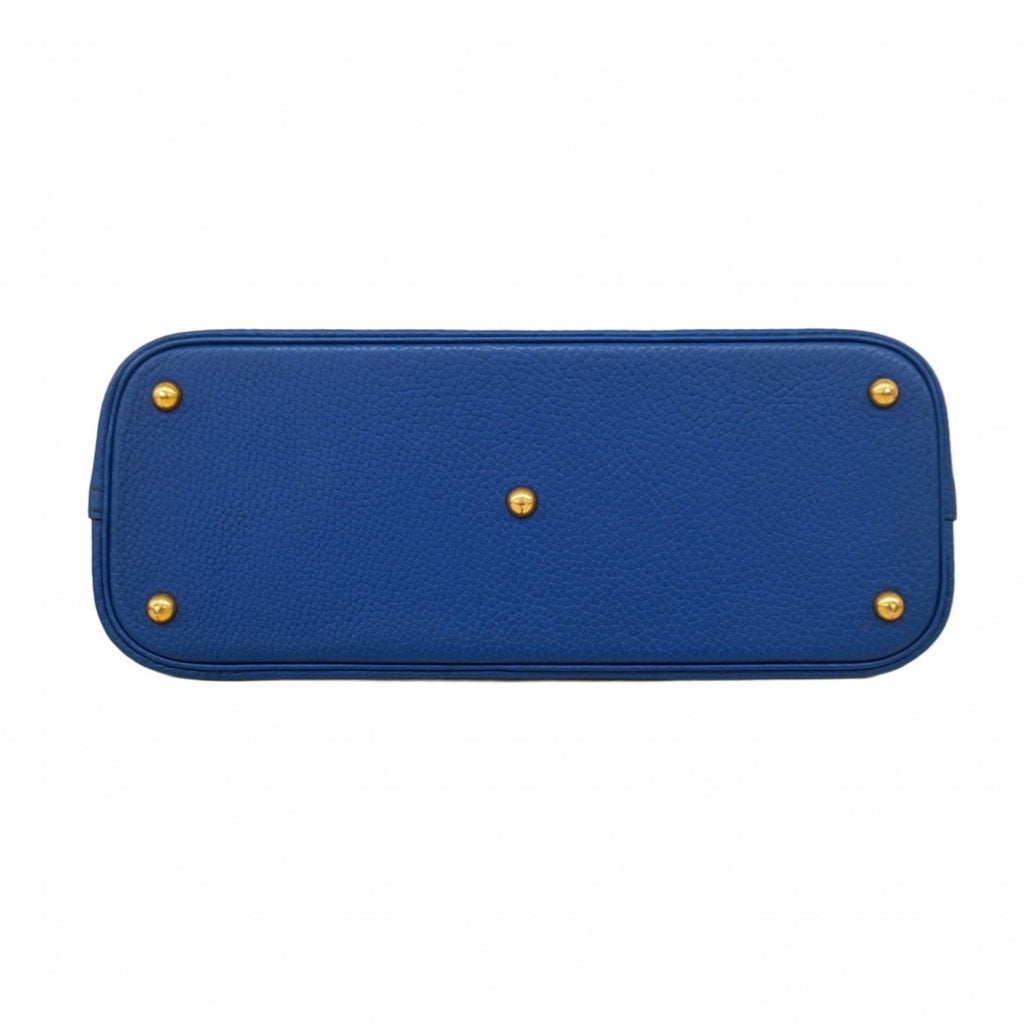 Hermes Blue Ardennes Leather Handbag (Pre-Owned)