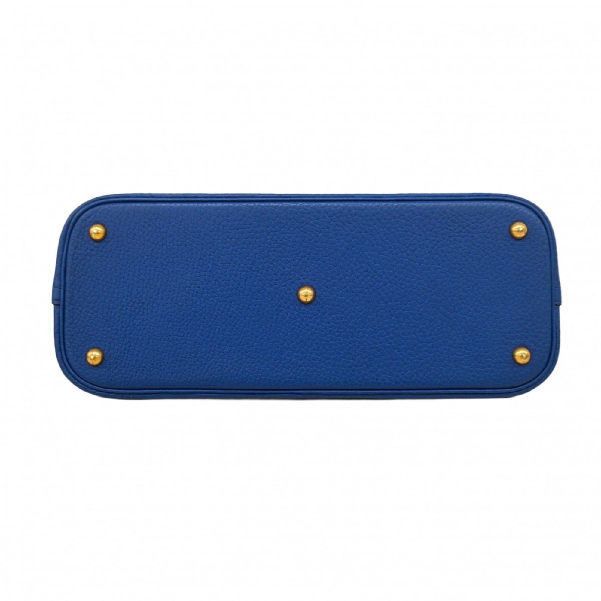 Hermes Blue Ardennes Leather Handbag (Pre-Owned)