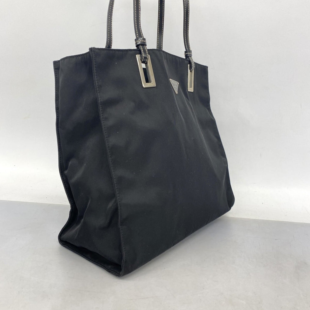 Prada Black Nylon Tote Bag (Pre-Owned)
