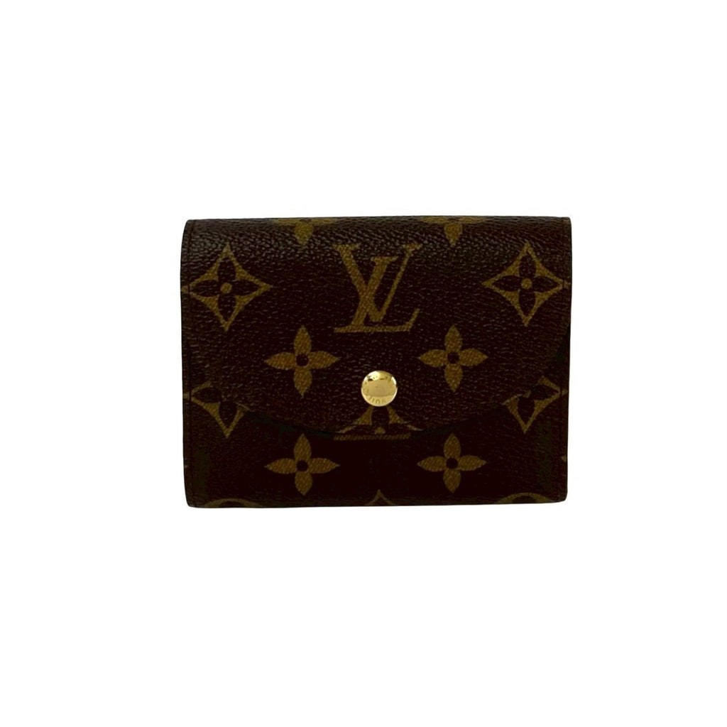 Louis Vuitton Brown Leather Pvc Wallet (Bi-Fold) (Pre-Owned)