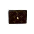 Louis Vuitton Brown Leather Pvc Wallet (Bi-Fold) (Pre-Owned)