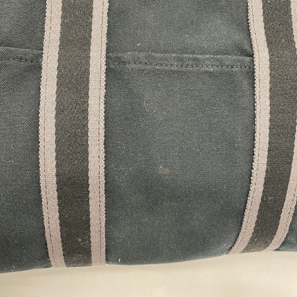Hermes Black Canvas Tote Bag (Pre-Owned)
