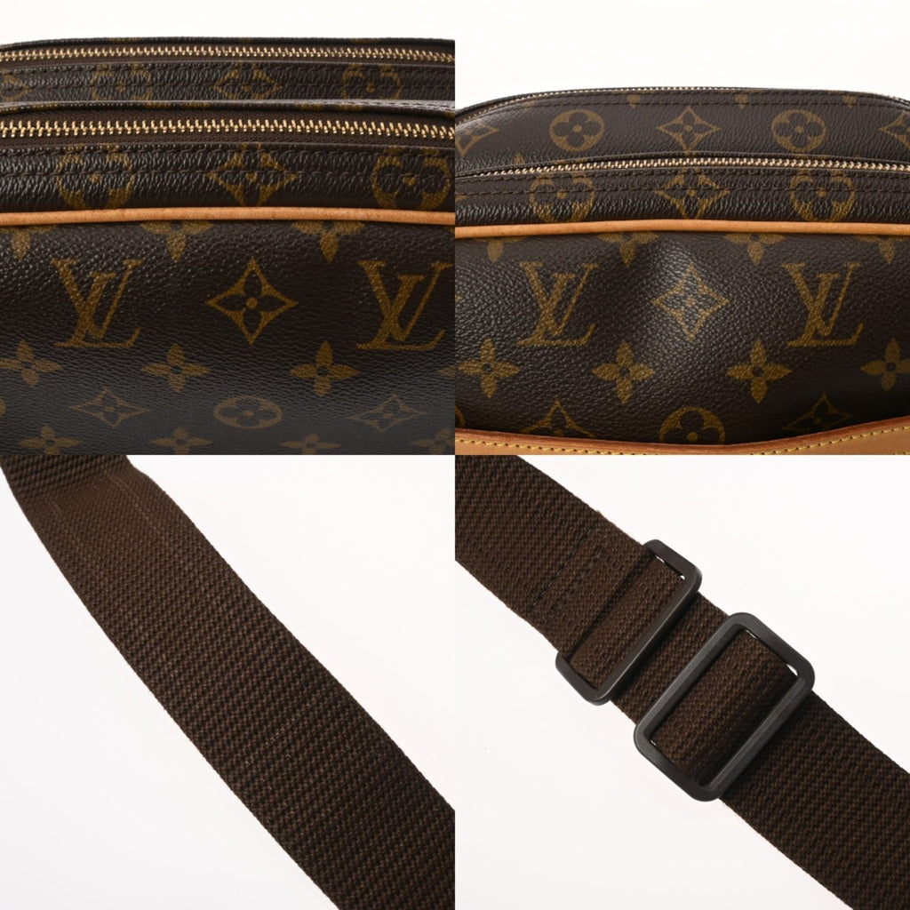 Louis Vuitton Brown Monogram Canvas Shoulder Bag (Pre-Owned)