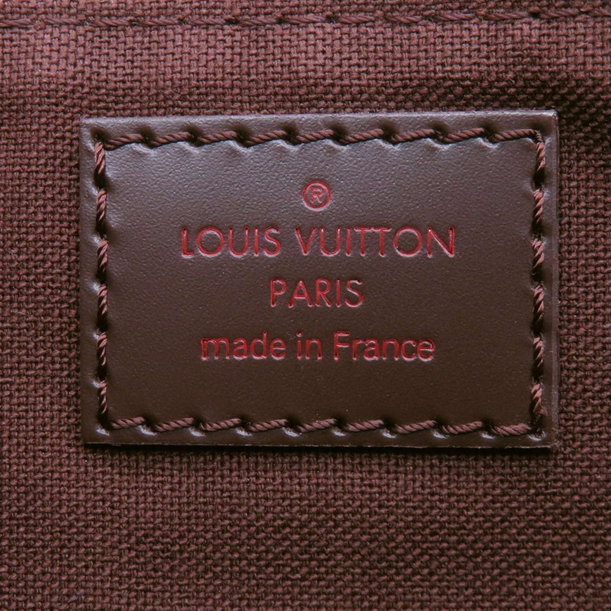 Louis Vuitton Damier Brown Ebene Pochette Shoulder Bag (Pre-Owned)