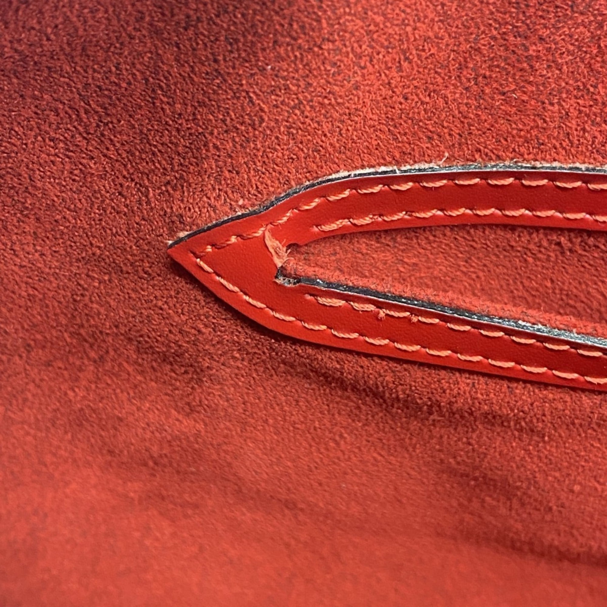 Louis Vuitton Castilian Red Handbag (Pre-Owned)