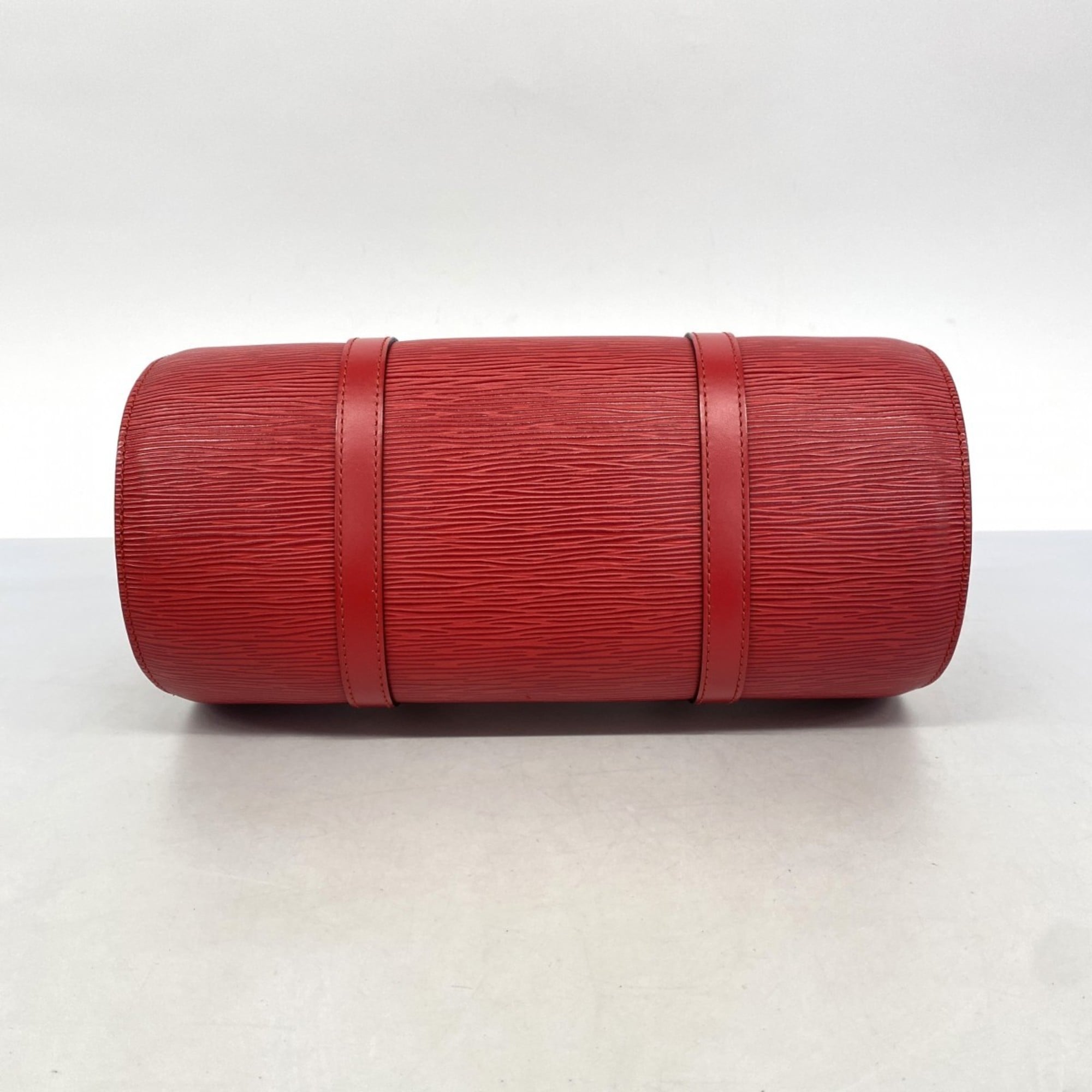 Louis Vuitton Castilian Red Handbag (Pre-Owned)