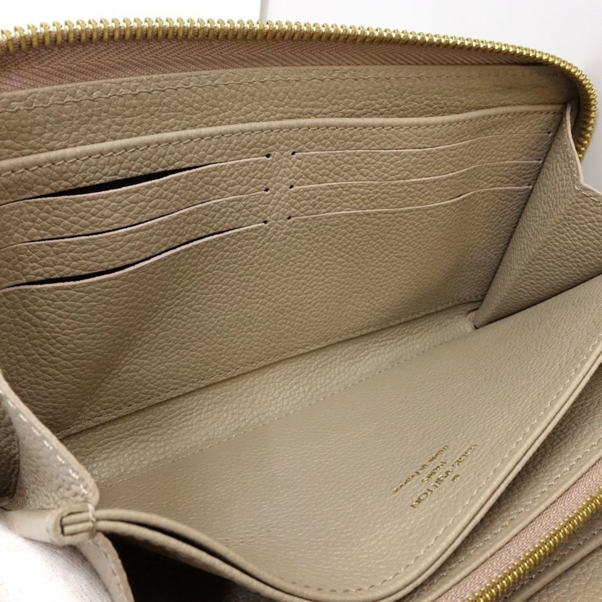 Louis Vuitton Monogram Bicolor Tourterelle Monogram Empreinte Long Wallet (Bi-Fold) (Pre-Owned)