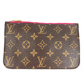 Louis Vuitton Brown Monogram Pink Monogram Clutch Bag Pouch (Pre-Owned)