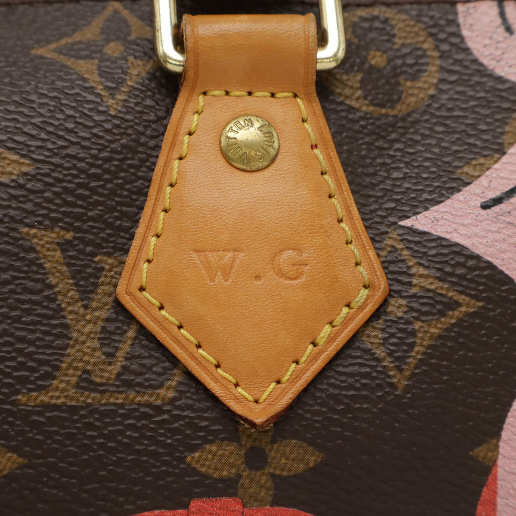 Louis Vuitton Monogram Brown Pink Monogram Handbag (Pre-Owned)