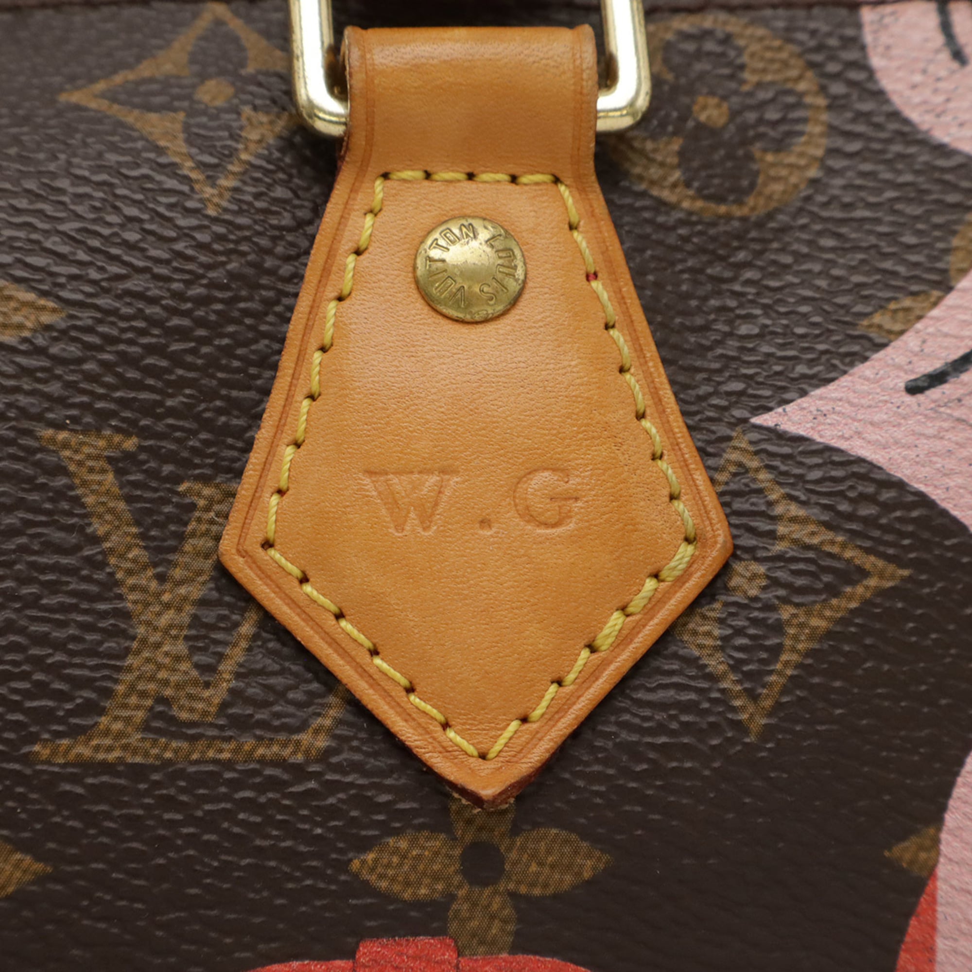 Louis Vuitton Monogram Brown Pink Monogram Handbag (Pre-Owned)