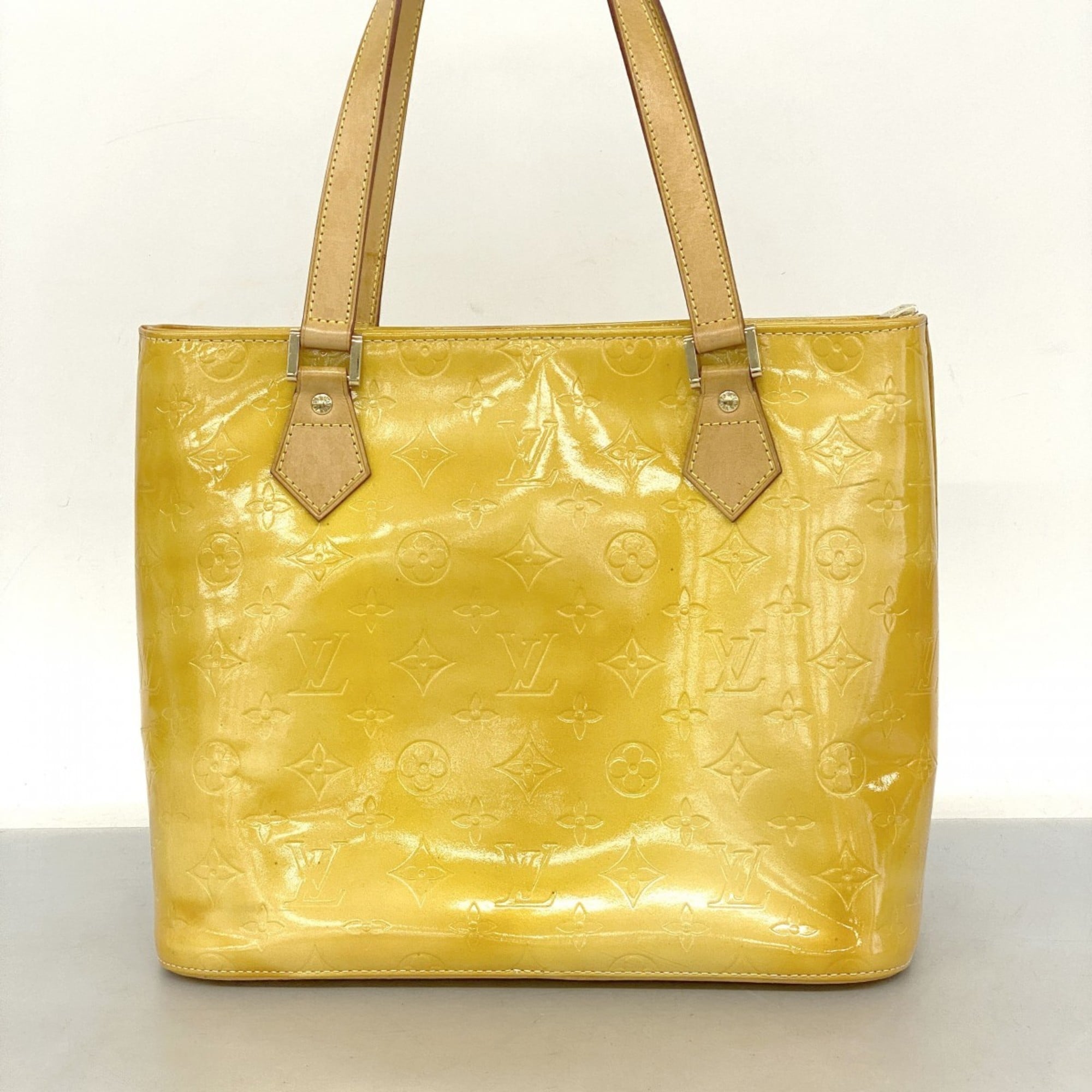 Louis Vuitton Lime Yellow Tote Bag (Pre-Owned)