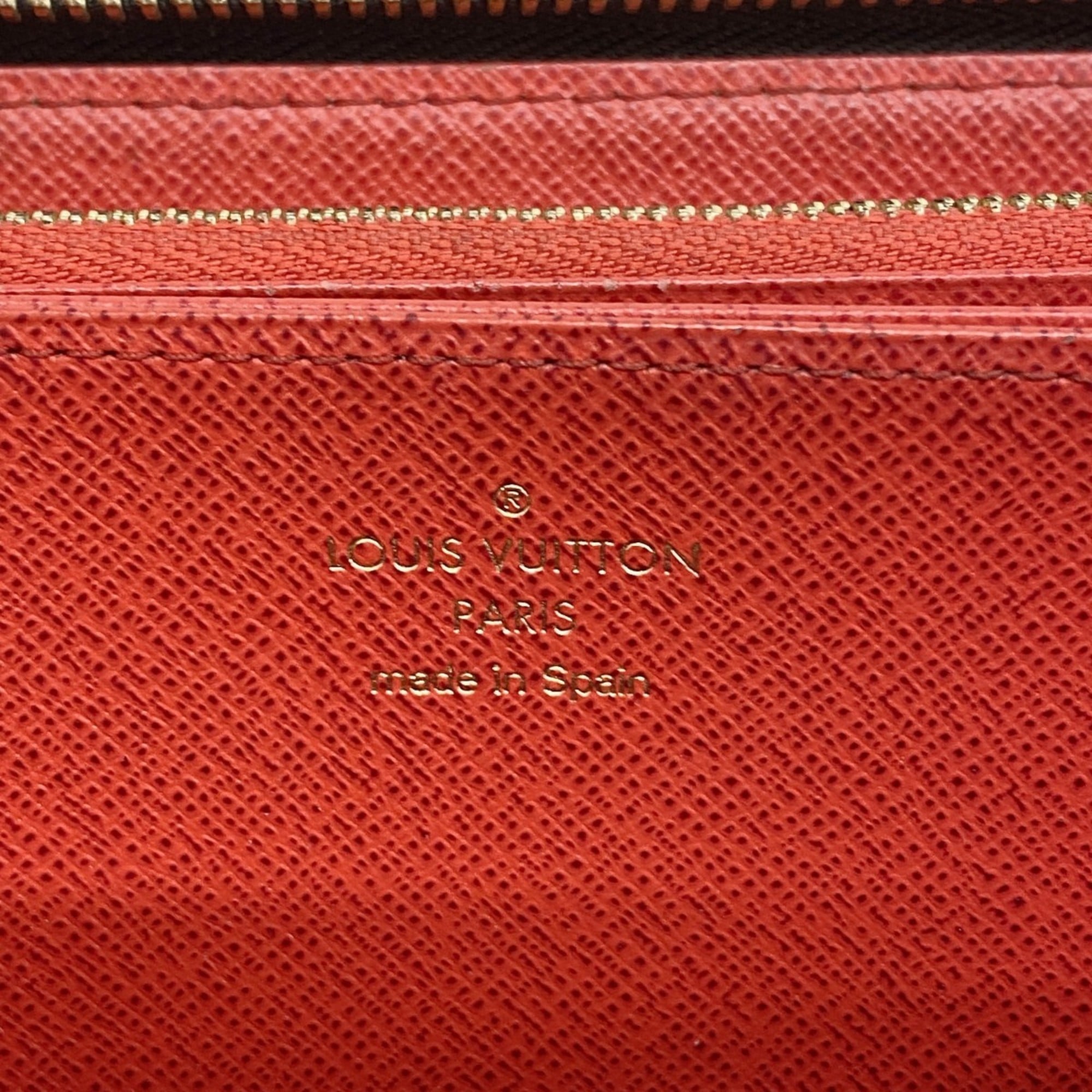Louis Vuitton Brown Long Wallet (Bi-Fold) (Pre-Owned)