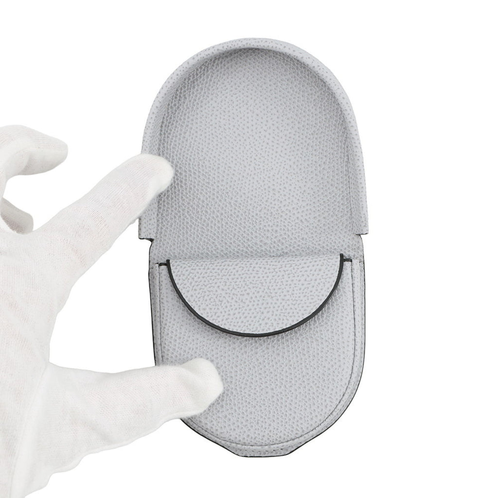 Valextra Gray Coin Purse/Coin Case (Pre-Owned)