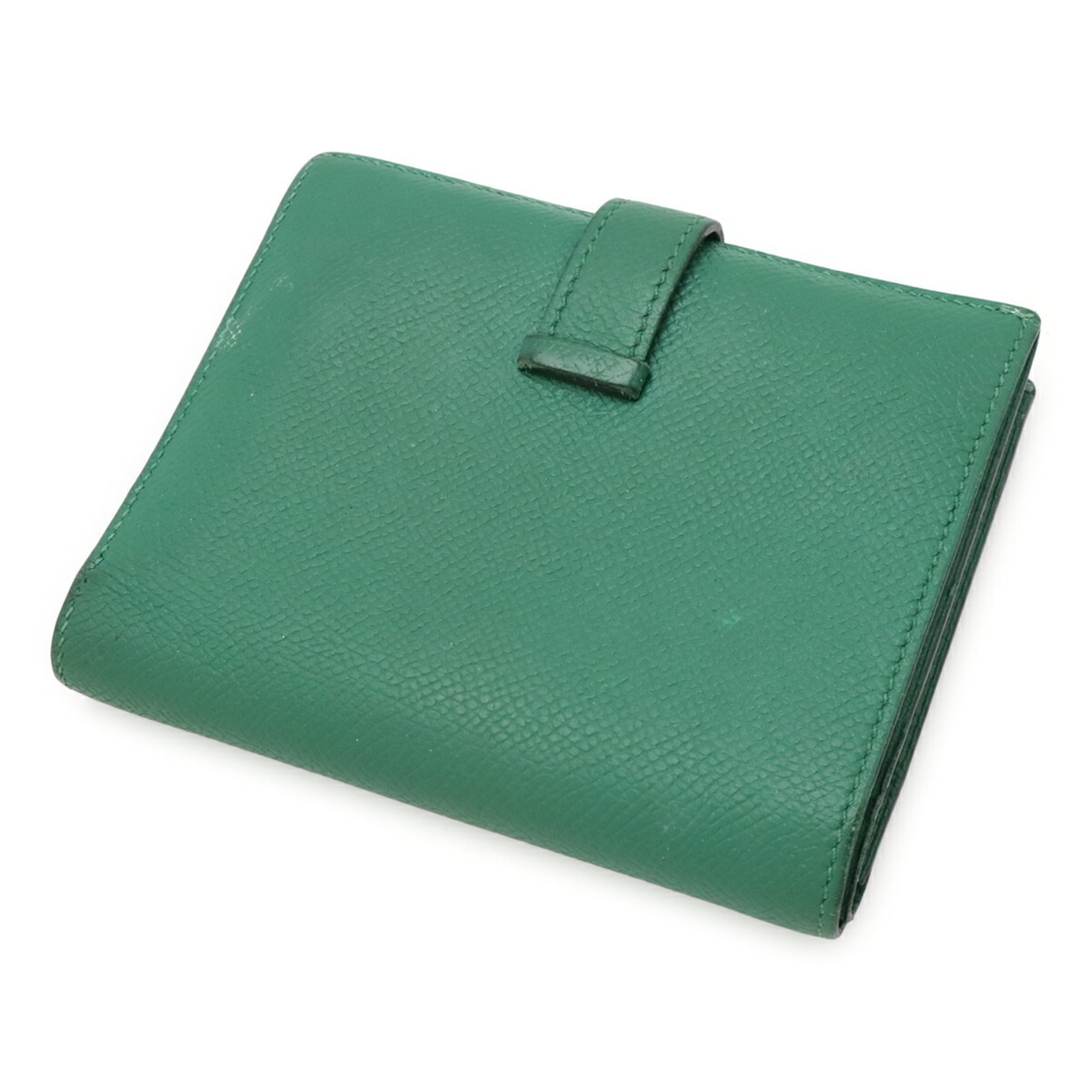 Hermes Bambou Epsom Leather Wallet (Bi-Fold) (Pre-Owned)