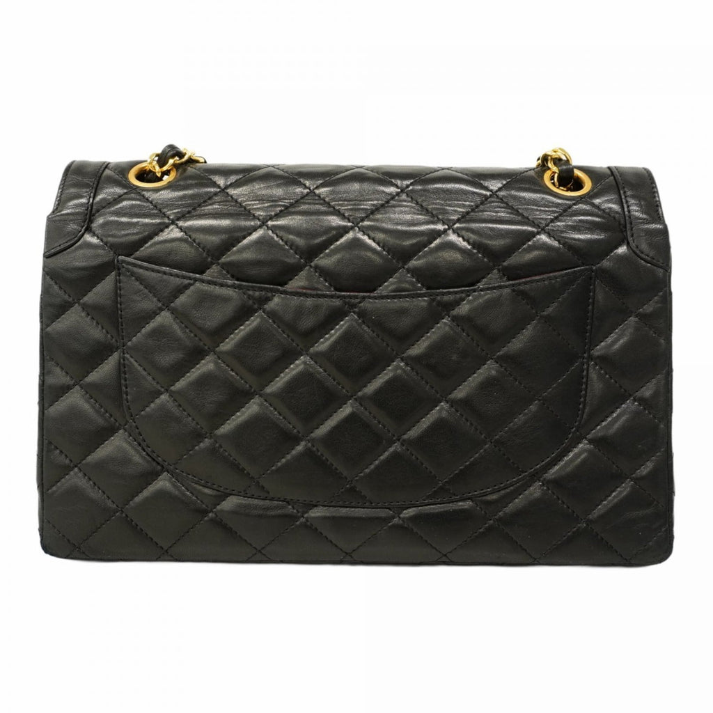 Chanel Black Leather Shoulder Bag (Pre-Owned)