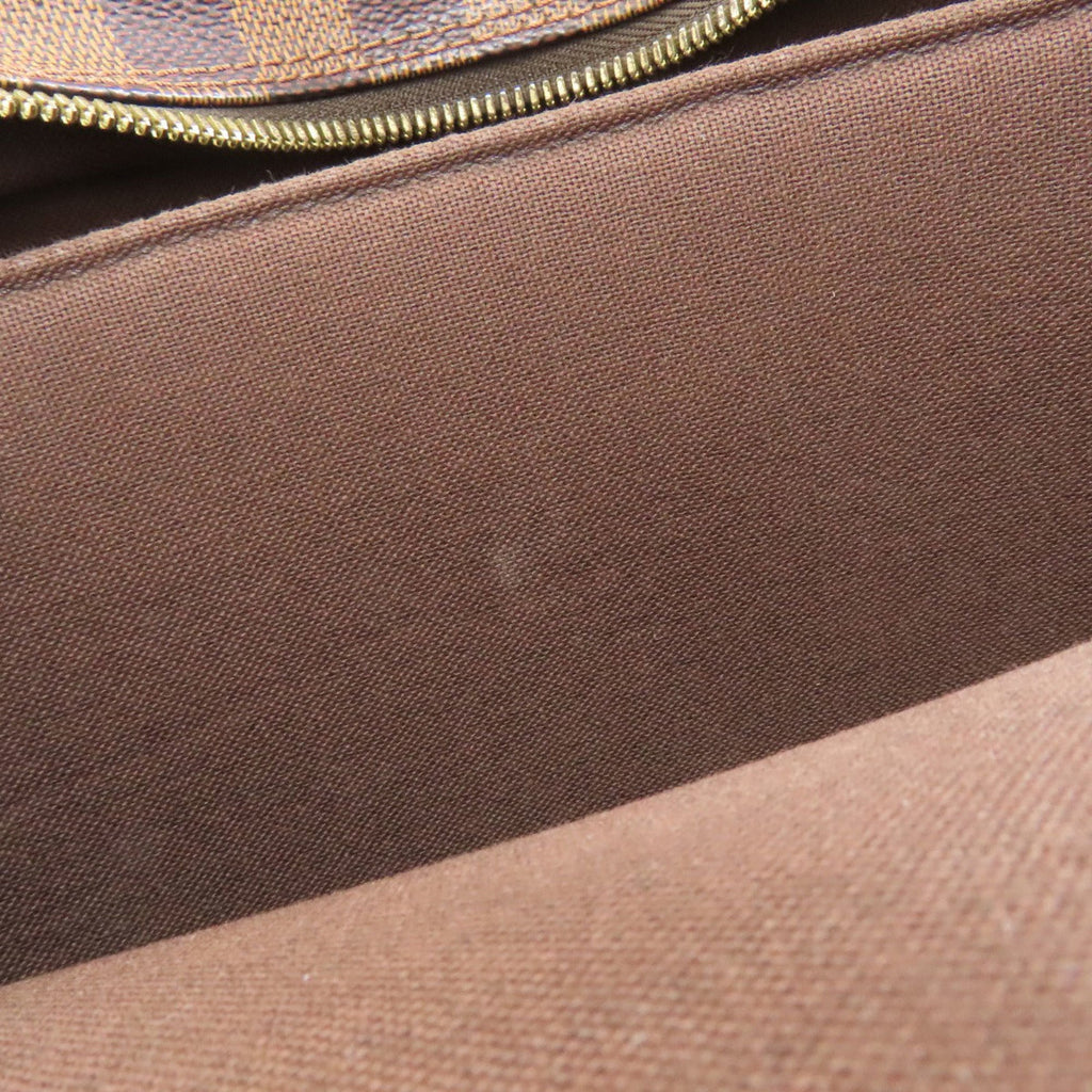Louis Vuitton Damier Canvas Ebene Damier Canvas Shoulder Bag (Pre-Owned)