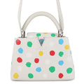 Louis Vuitton Multi-Color White Leather Handbag (Pre-Owned)