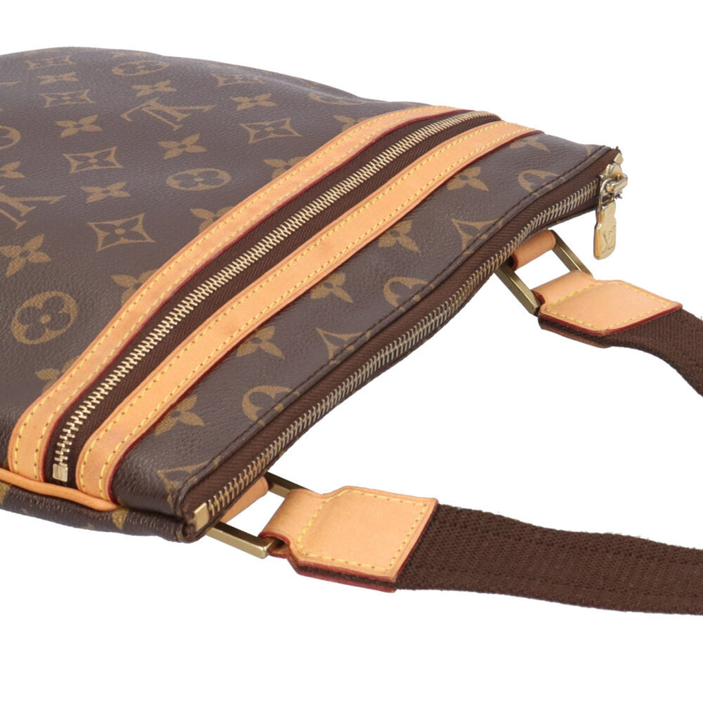 Louis Vuitton Brown Monogram Canvas Shoulder Bag (Pre-Owned)