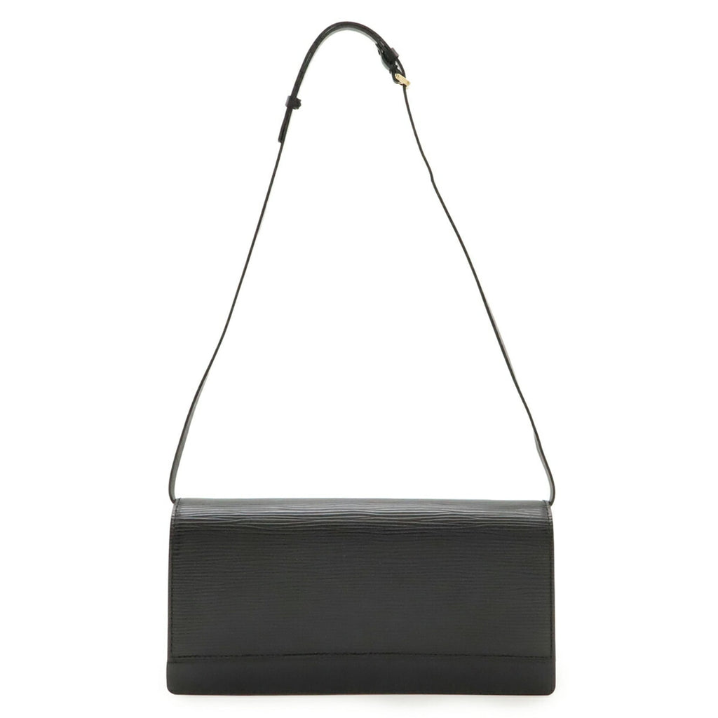 Louis Vuitton Black Noir Epi Leather Shoulder Bag (Pre-Owned)