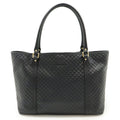 Gucci Microguccissima Black Micro Gg Leather Shoulder Bag Tote Bag (Pre-Owned)