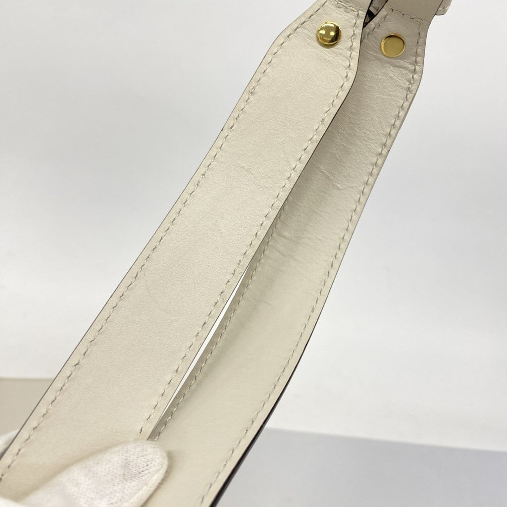 Gucci Ivory Leather Handbag (Pre-Owned)