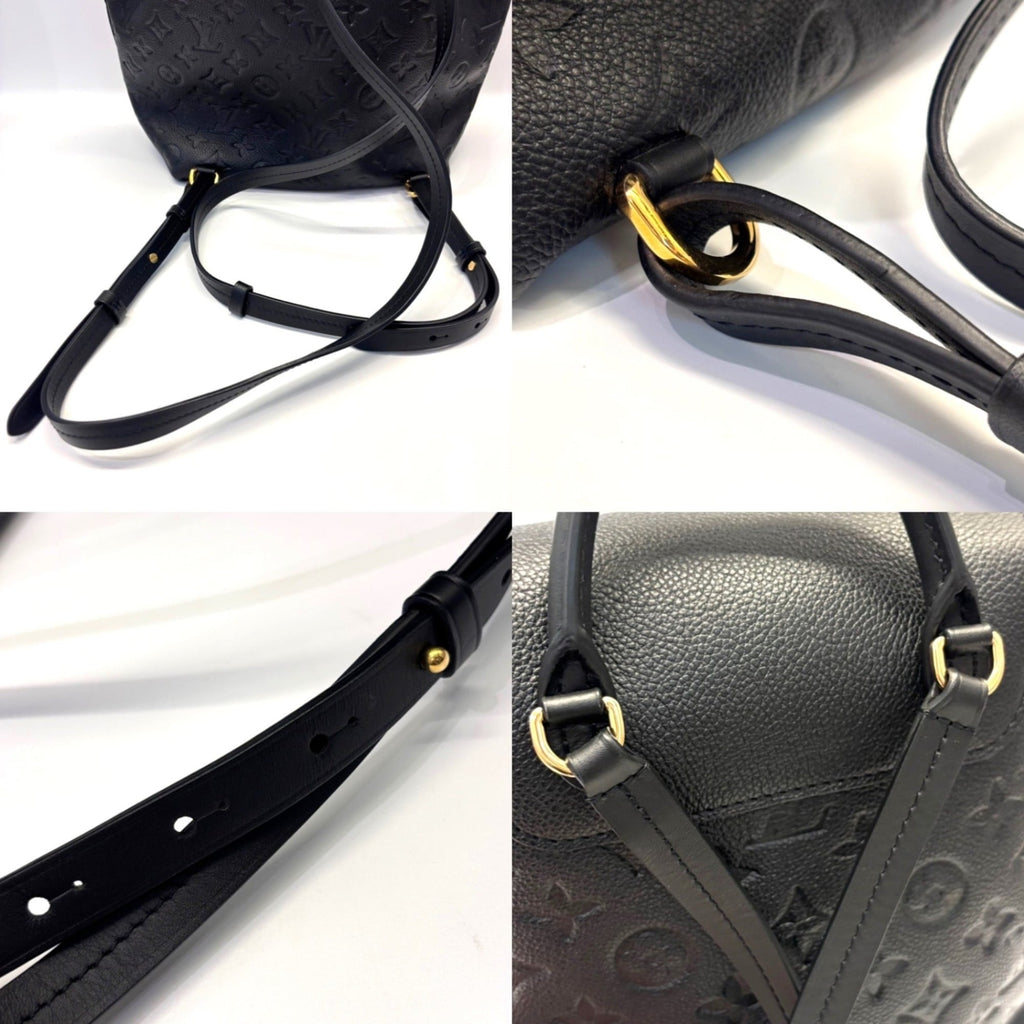 Louis Vuitton Noir Monogram Empreinte Backpack (Pre-Owned)