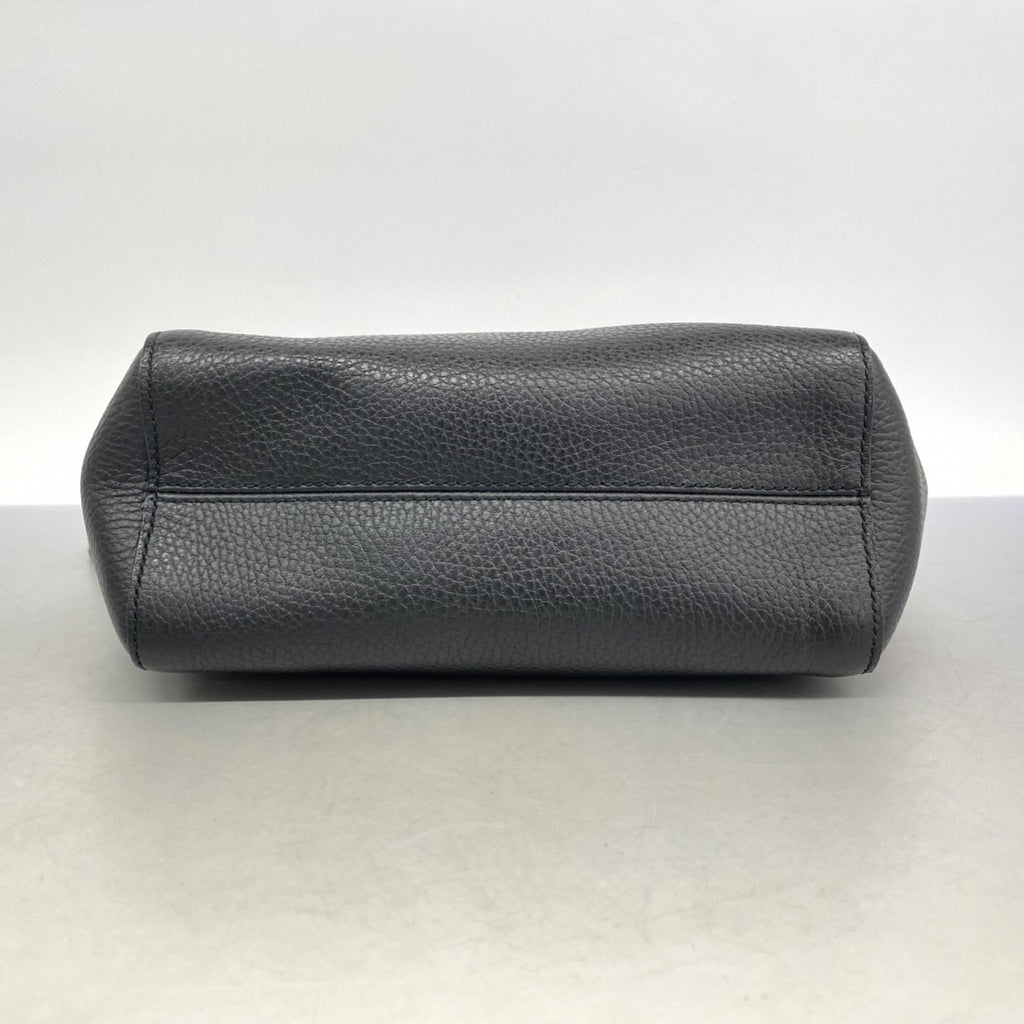 Gucci Black Leather Handbag (Pre-Owned)