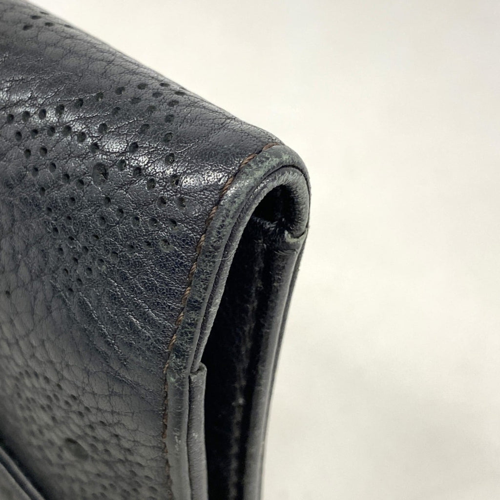 Louis Vuitton Noir Long Wallet (Tri-Fold) (Pre-Owned)