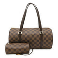 Louis Vuitton Damier Brown Pvc Handbag Shoulder Bag (Pre-Owned)