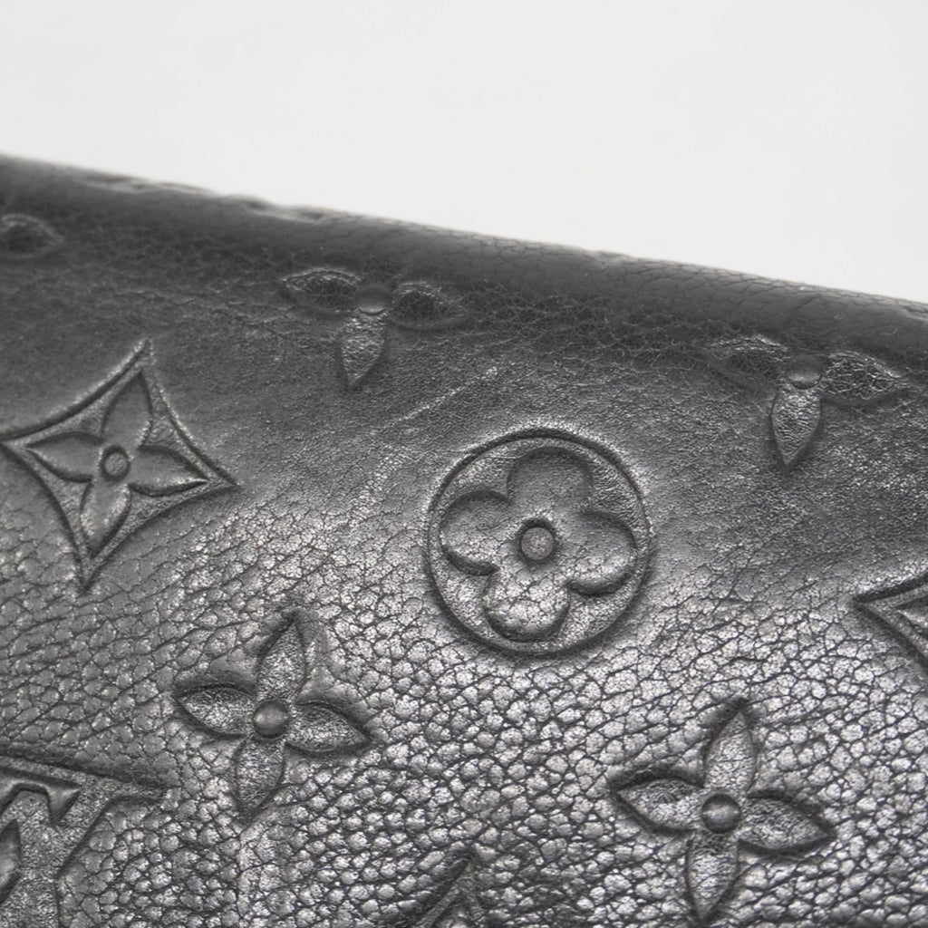 Louis Vuitton Noir Long Wallet (Bi-Fold) (Pre-Owned)