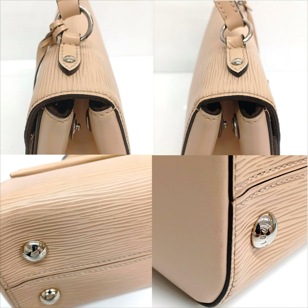 Louis Vuitton Beige Epi Leather Handbag Shoulder Bag (Pre-Owned)