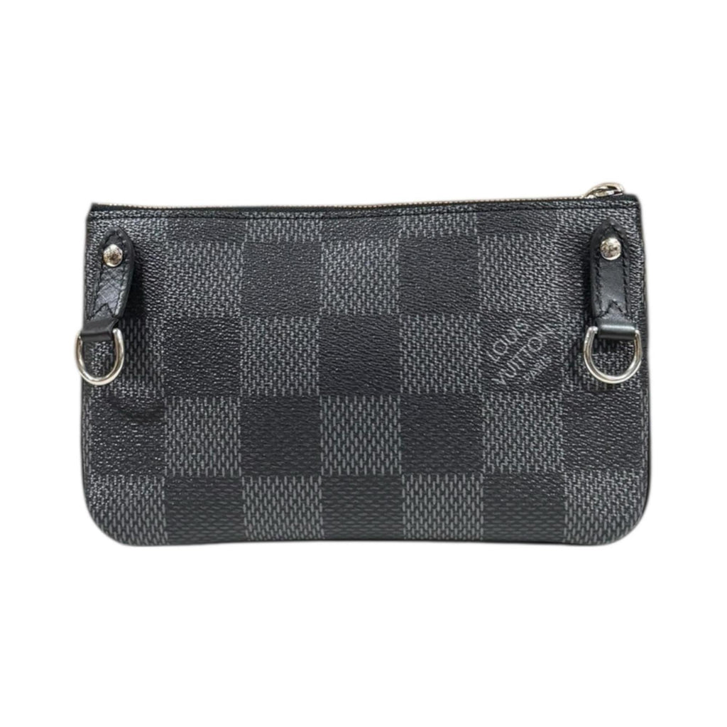 Louis Vuitton Damier Graphite Black Gray Pvc Shoulder Bag (Pre-Owned)