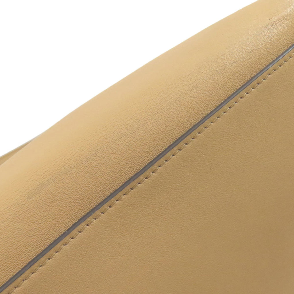 Tory Burch Beige Leather Tote Bag (Pre-Owned)